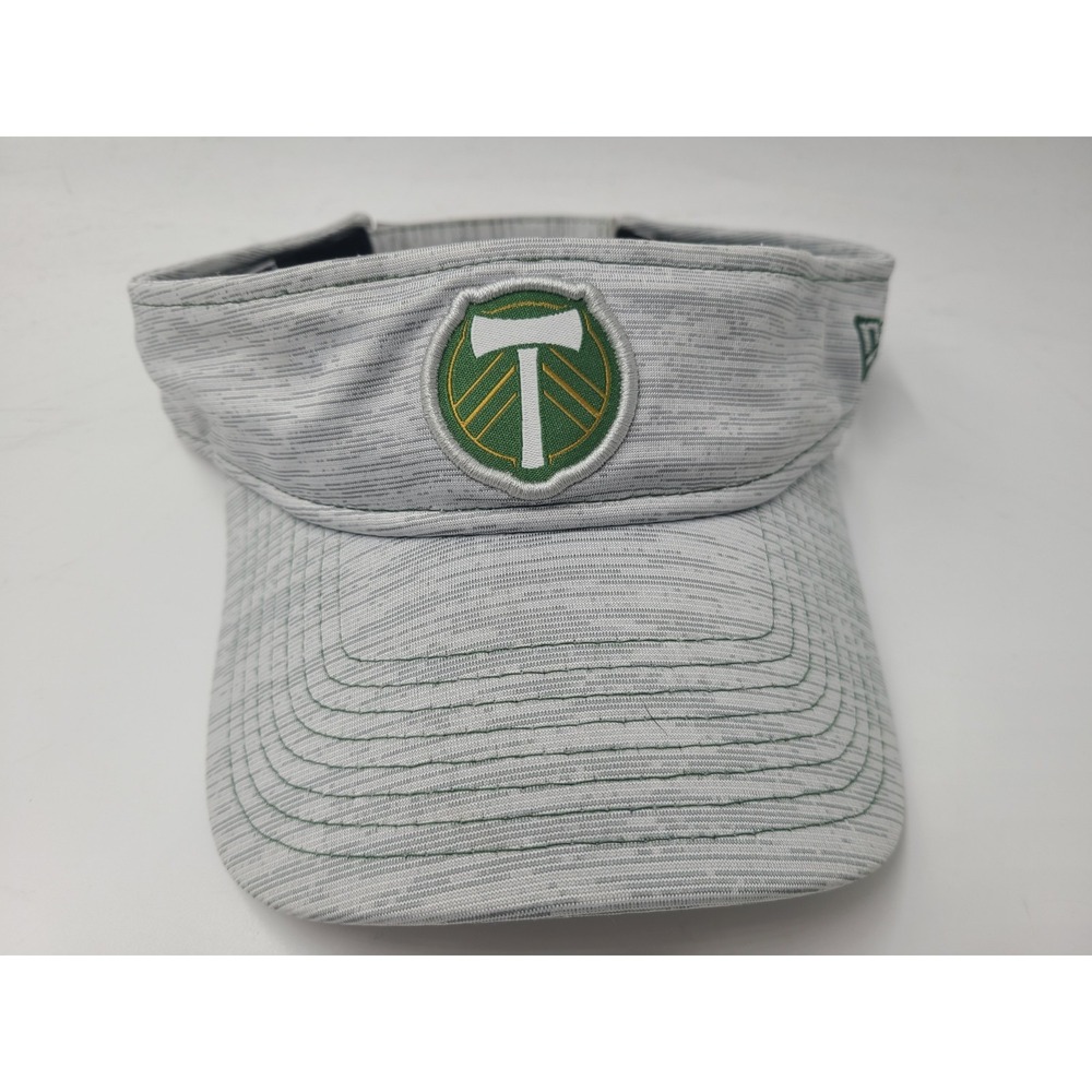 Portland Timbers New Era Sun Golf Visor Adjustable Hat Cap Men Women MLS Gray